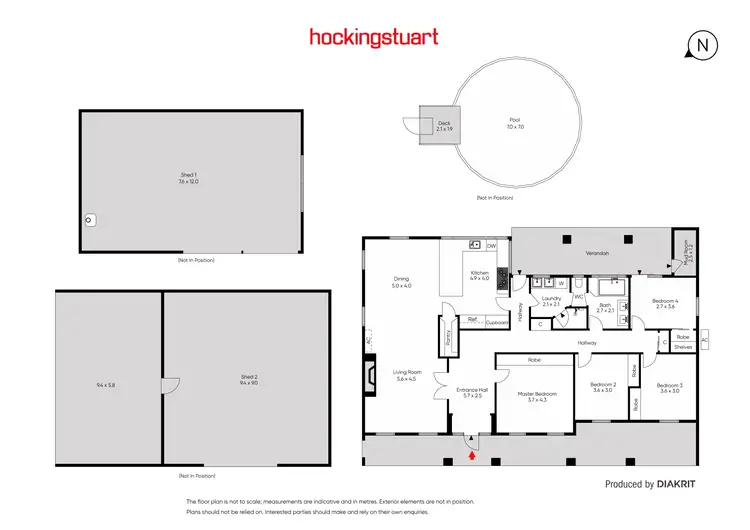 Floorplan of Homely house listing, 2369 Old Melbourne Road, Bungaree VIC 3352