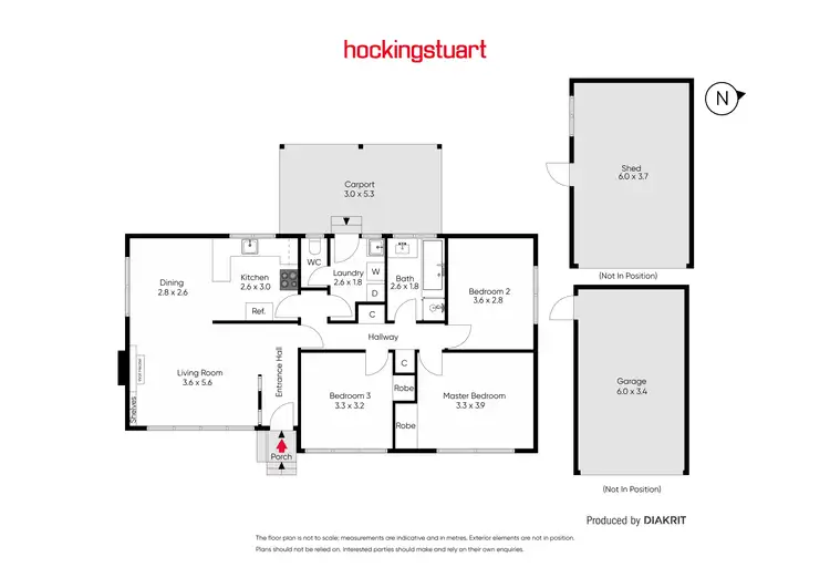 Floorplan of Homely house listing, 1000 Norman Street, Wendouree VIC 3355