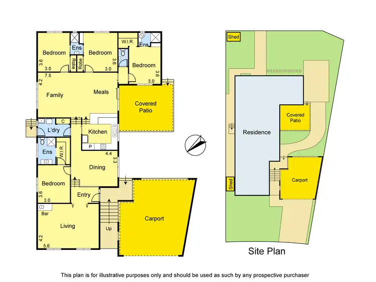 Floorplan of Homely house listing, 11 Kenwyn Court, Greensborough VIC 3088