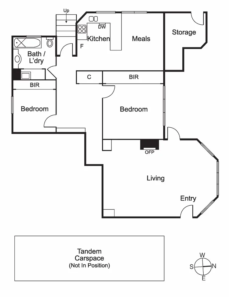 Floorplan of Homely apartment listing, 1/3 Ardoch Avenue, St Kilda East VIC 3183