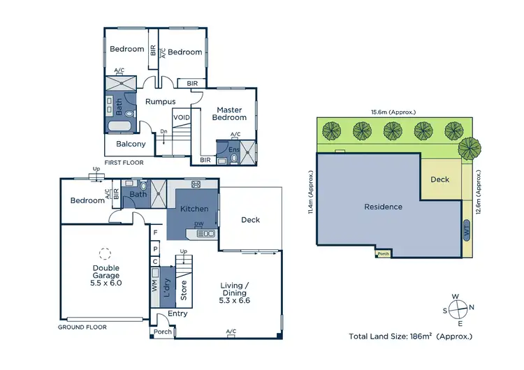 Floorplan of Homely townhouse listing, 3/74 Mahoneys Road, Forest Hill VIC 3131