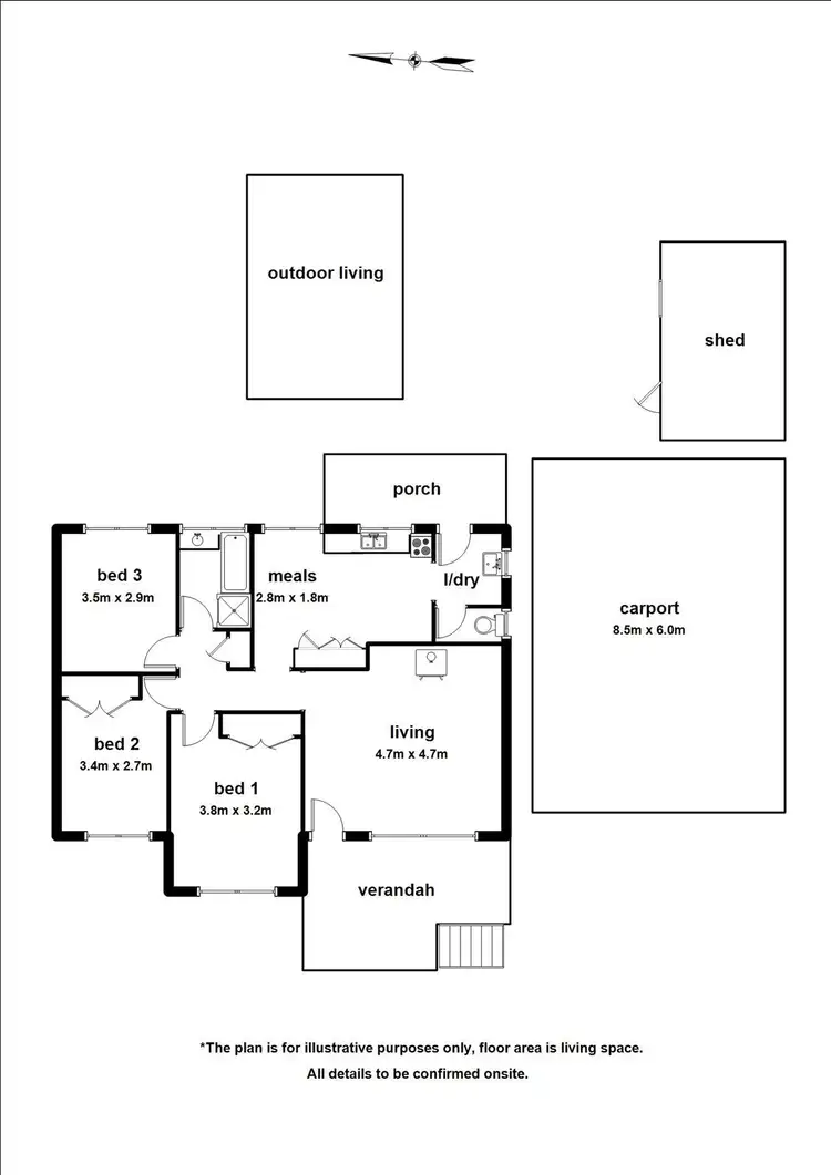 Floorplan of Homely house listing, 57 McKenzie King Drive, Millgrove VIC 3799