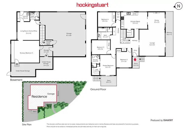 Floorplan of Homely house listing, 66 Smyth Street, Mount Waverley VIC 3149