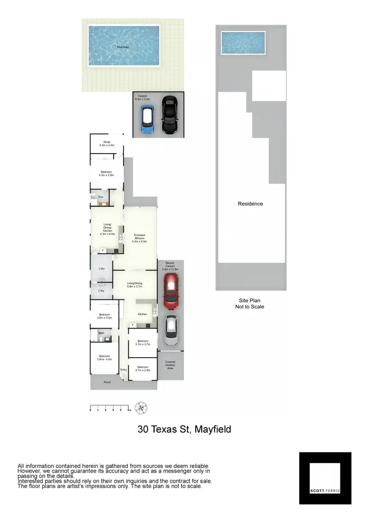 Floorplan of Homely house listing, 30 Texas Street, Mayfield NSW 2304