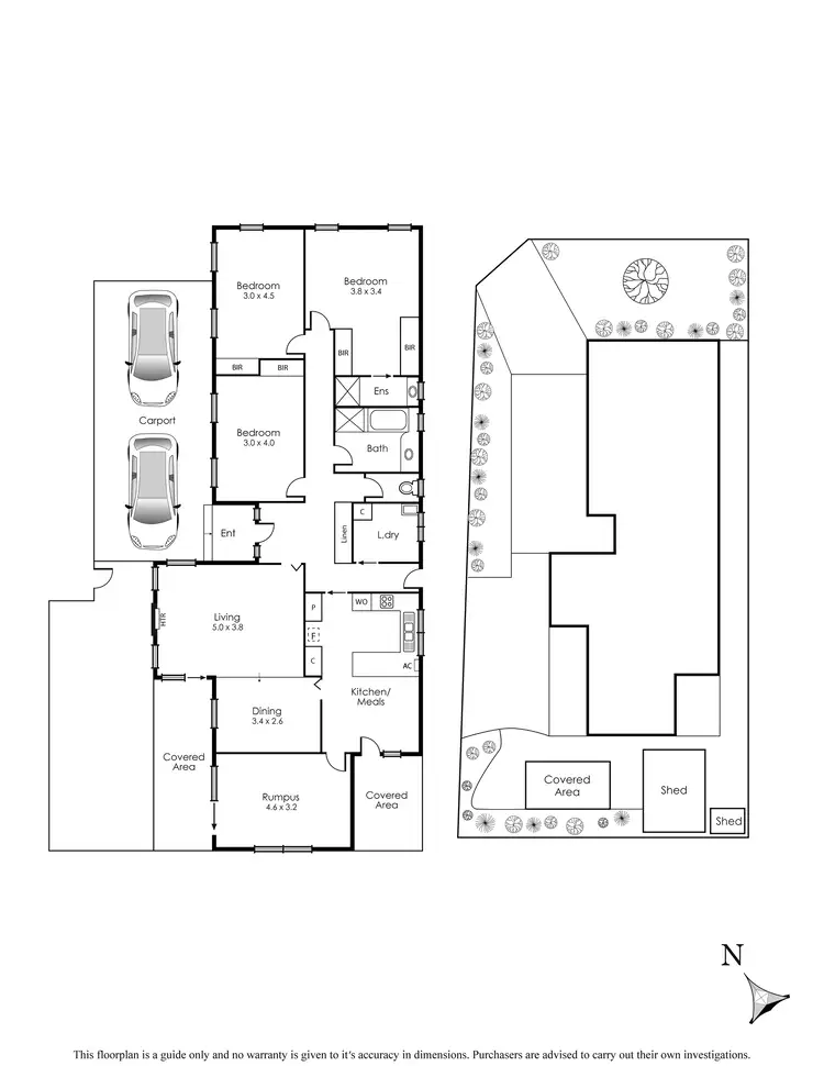 Floorplan of Homely house listing, 80 Nirringa Avenue, Aspendale VIC 3195