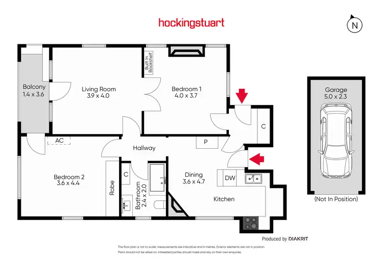 Floorplan of Homely apartment listing, 4/41 Broadway, Elwood VIC 3184