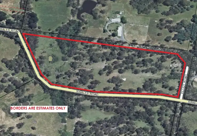 Floorplan of Homely land listing, 90 Swales Road, Macclesfield VIC 3782