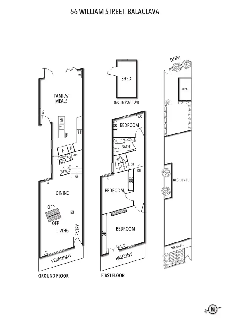 Floorplan of Homely house listing, 66 William Street, Balaclava VIC 3183