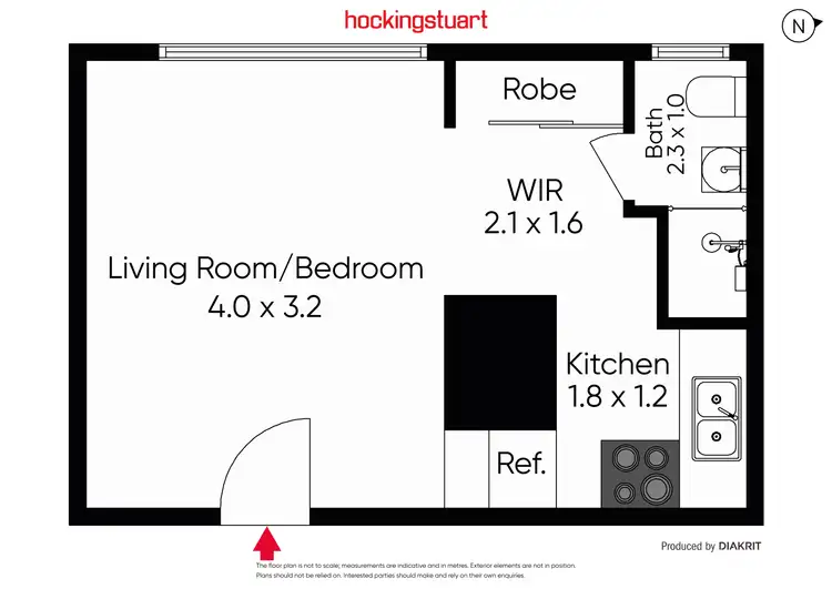Floorplan of Homely apartment listing, 7/254 Dandenong Road, St Kilda East VIC 3183