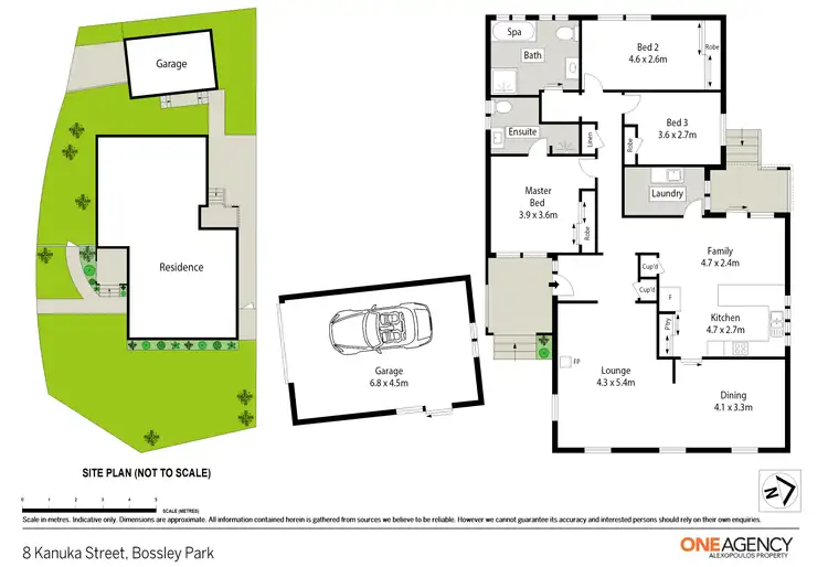 Floorplan of Homely house listing, 8 Kanuka Street, Bossley Park NSW 2176