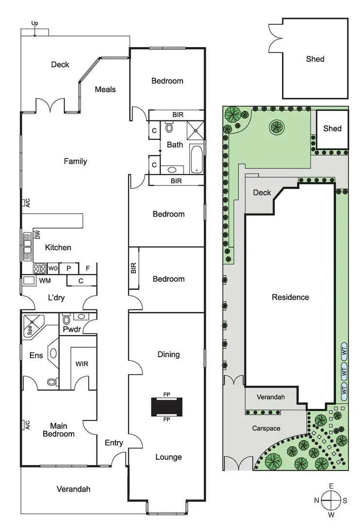 Floorplan of Homely house listing, 1 Elmhurst Road, Caulfield North VIC 3161