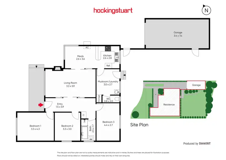 Floorplan of Homely house listing, 14 Curtin Court, Altona VIC 3018
