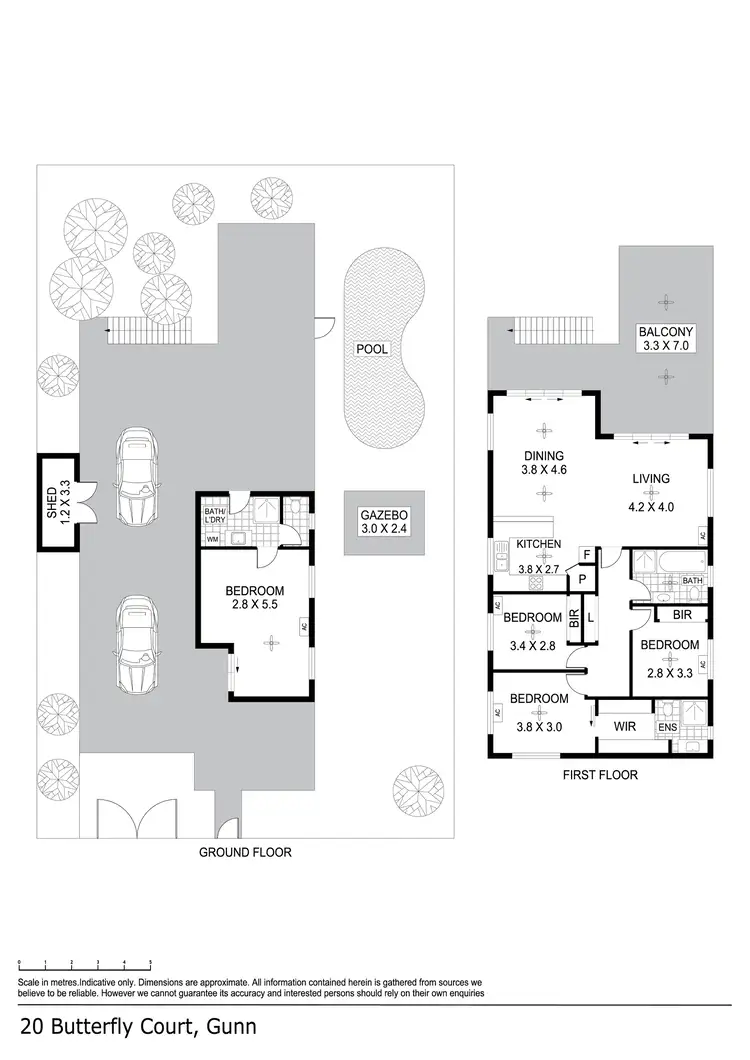 Floorplan of Homely house listing, 20 Butterfly Court, Gunn NT 832