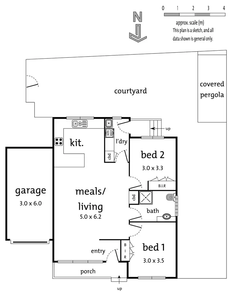 Floorplan of Homely unit listing, 4/95 Ringwood Street, Ringwood VIC 3134