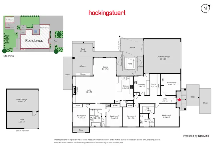 Floorplan of Homely house listing, 63 Parkedge Circuit, Rosebud VIC 3939