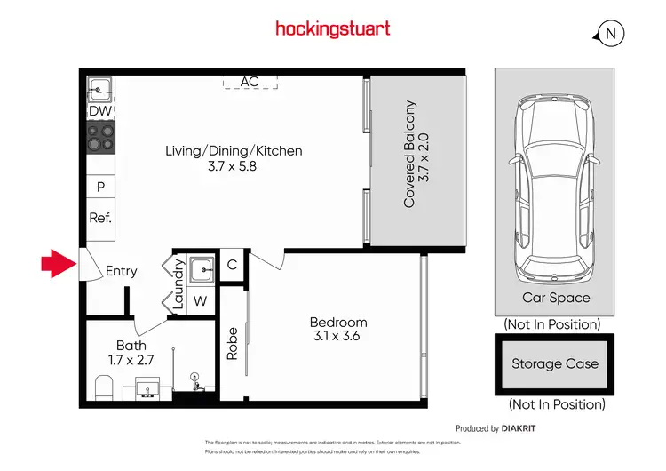 Floorplan of Homely apartment listing, 204/1 High Street, Preston VIC 3072