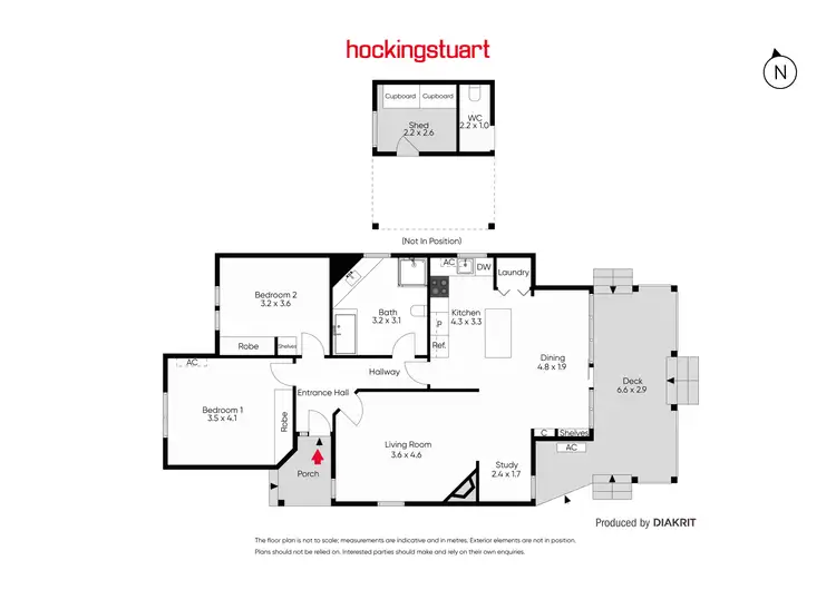 Floorplan of Homely house listing, 225 Drummond Street South, Ballarat Central VIC 3350