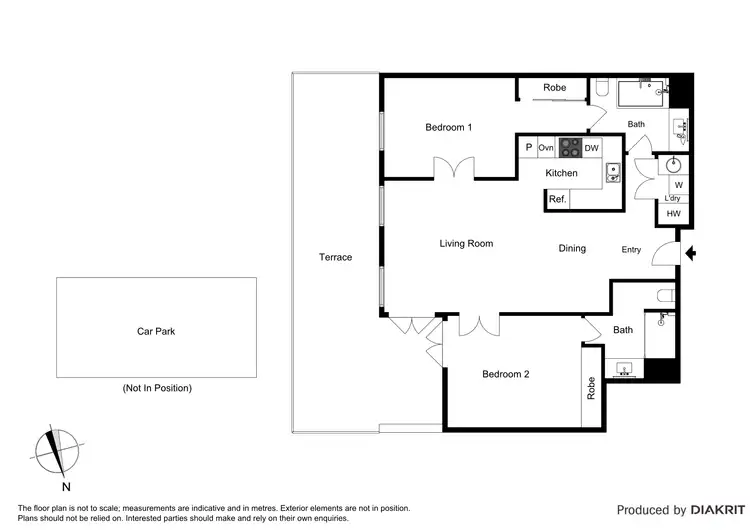 Floorplan of Homely apartment listing, 34/380 Toorak Road, South Yarra VIC 3141