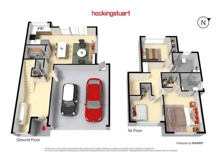 Floorplan of Homely townhouse listing, 21 Sanctuary Drive, Carrum Downs VIC 3201