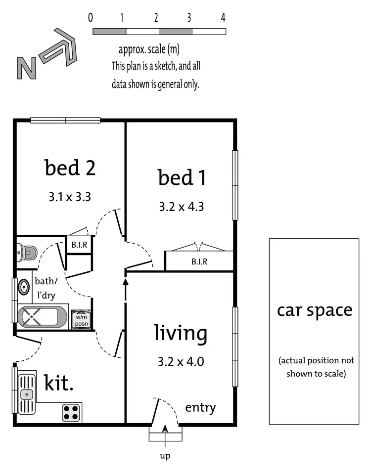 Floorplan of Homely apartment listing, 6/13 Main Street, Blackburn VIC 3130