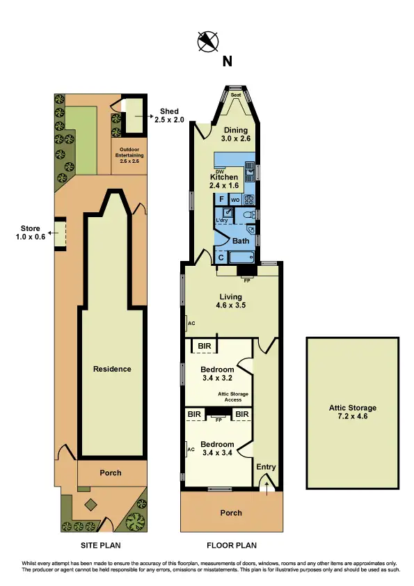 Floorplan of Homely house listing, 123 Hanmer Street, Williamstown VIC 3016