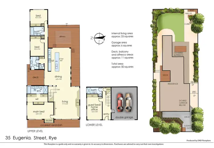 Floorplan of Homely house listing, 35 Eugenia Street, Rye VIC 3941