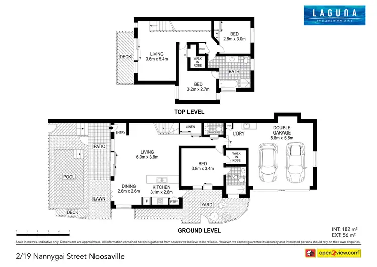 Floorplan of Homely townhouse listing, 2/19 Nannygai Street, Noosaville QLD 4566