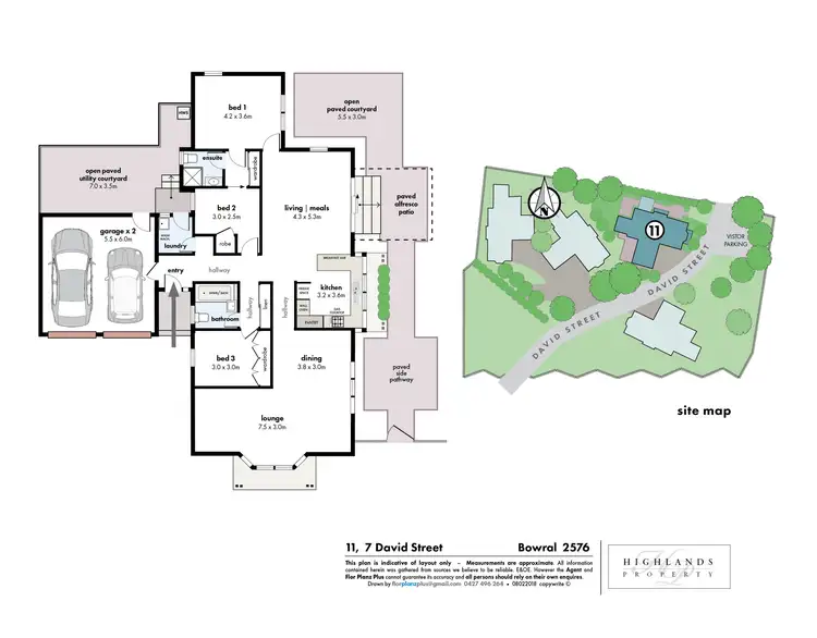 Floorplan of Homely villa listing, 11/7 David Street, Bowral NSW 2576