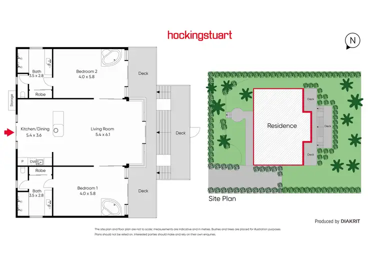 Floorplan of Homely house listing, 9 Tenth Street, Hepburn Springs VIC 3461