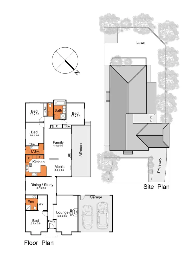 Floorplan of Homely house listing, 50 Summerhill Crescent, Mount Eliza VIC 3930