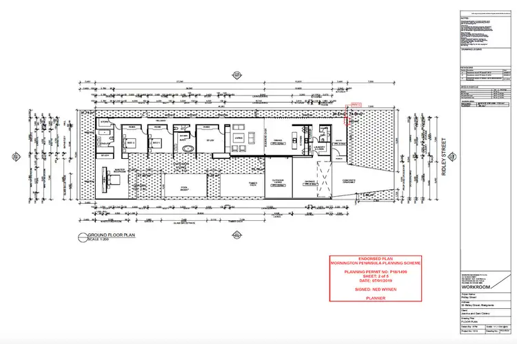 Floorplan of Homely land listing, 33 Ridley Street, Blairgowrie VIC 3942
