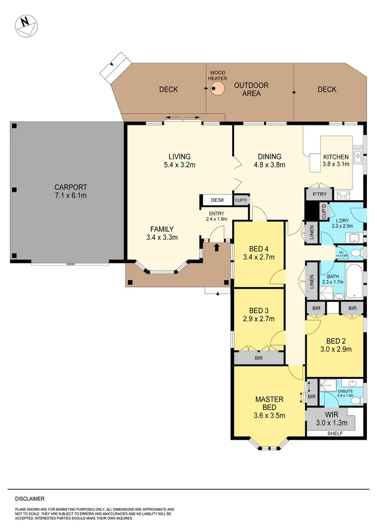 Floorplan of Homely house listing, 19 Hinkler Avenue, Sebastopol VIC 3356