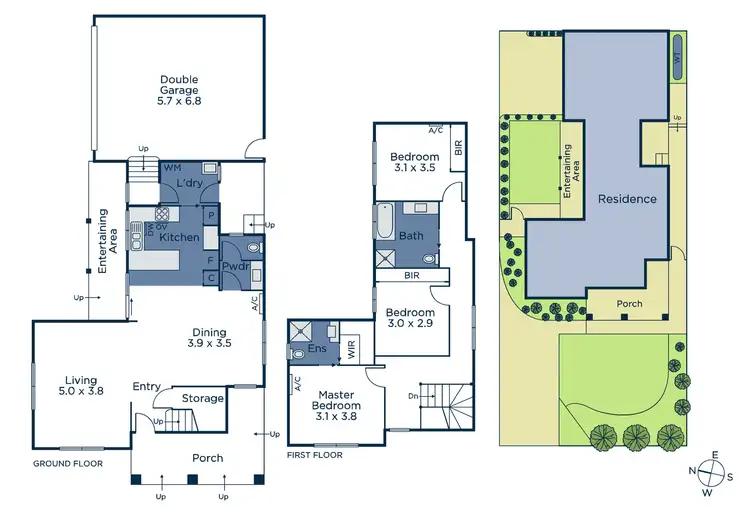 Floorplan of Homely townhouse listing, 4/431 Mitcham Road, Mitcham VIC 3132