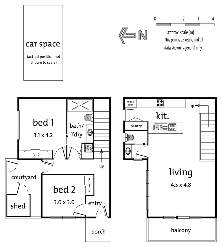 Floorplan of Homely townhouse listing, 7/440 Stud Road, Wantirna South VIC 3152