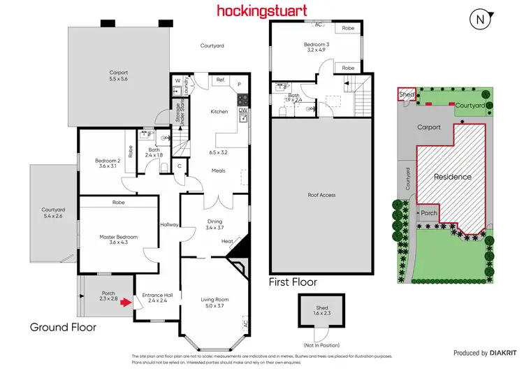 Floorplan of Homely house listing, 95 Kambrook Road, Caulfield North VIC 3161