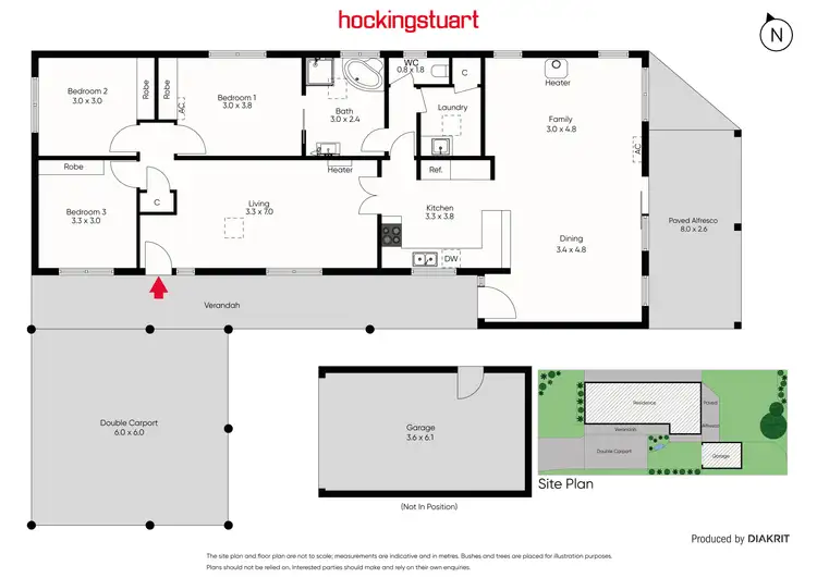 Floorplan of Homely house listing, 67 Rainier Avenue, Dromana VIC 3936