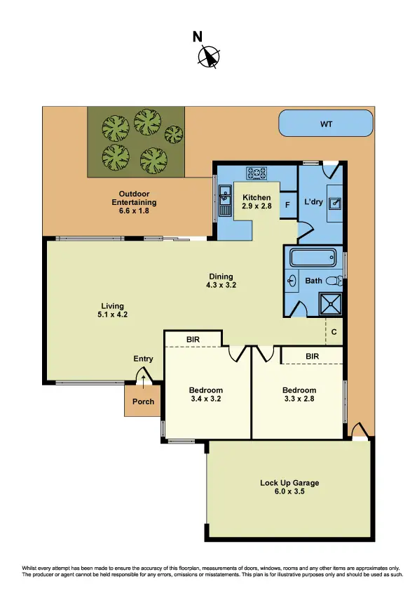 Floorplan of Homely unit listing, 3/18 Princes Street, Williamstown VIC 3016