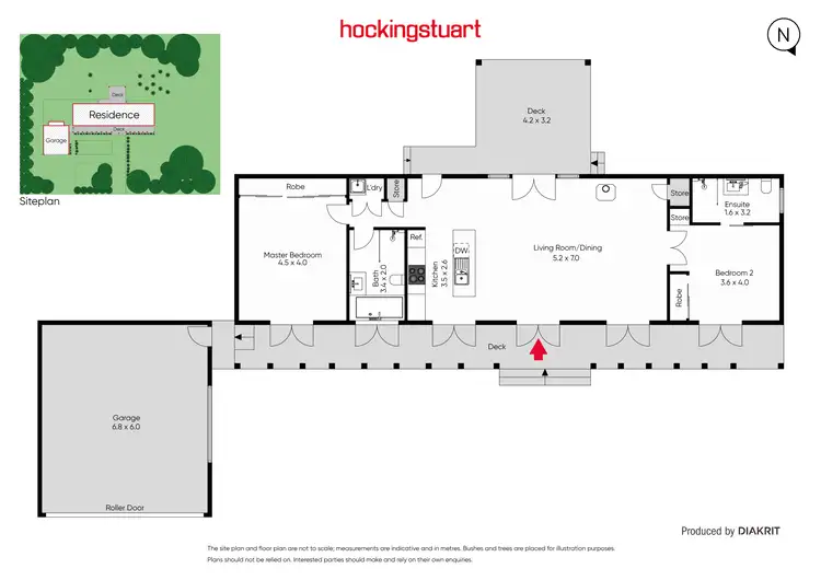 Floorplan of Homely house listing, 26 Molesworth Street, Glenlyon VIC 3461