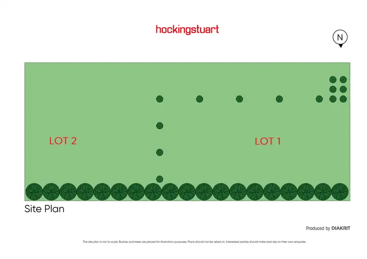 Floorplan of Homely land listing, Lot 2/5 Parker Street, Daylesford VIC 3460