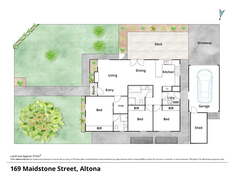 Floorplan of Homely house listing, 169 Maidstone Street, Altona VIC 3018