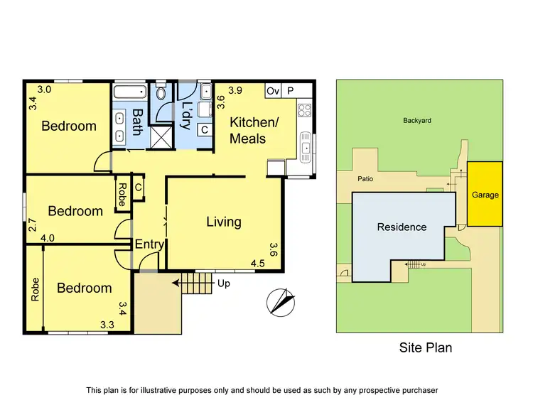 Floorplan of Homely house listing, 8 Russell Street, Greensborough VIC 3088