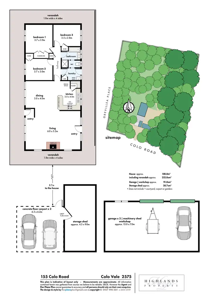 Floorplan of Homely house listing, 155 Colo Road, Colo Vale NSW 2575