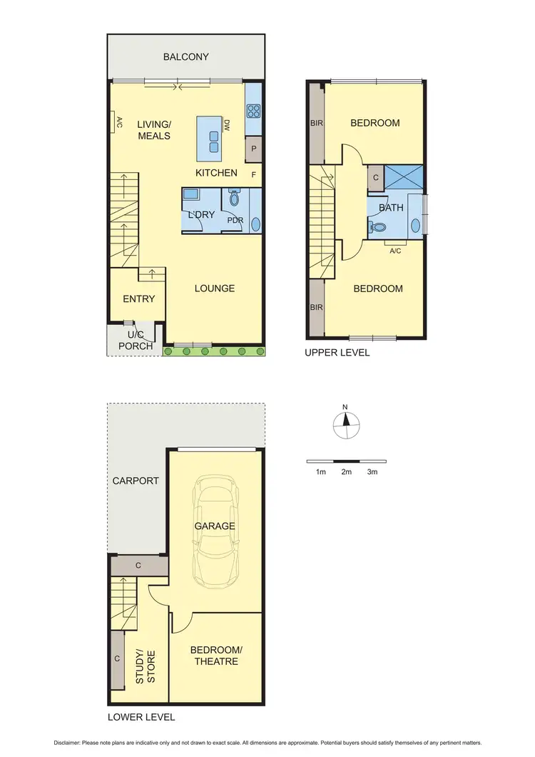 Floorplan of Homely townhouse listing, 4/20 Eldale Avenue, Greensborough VIC 3088