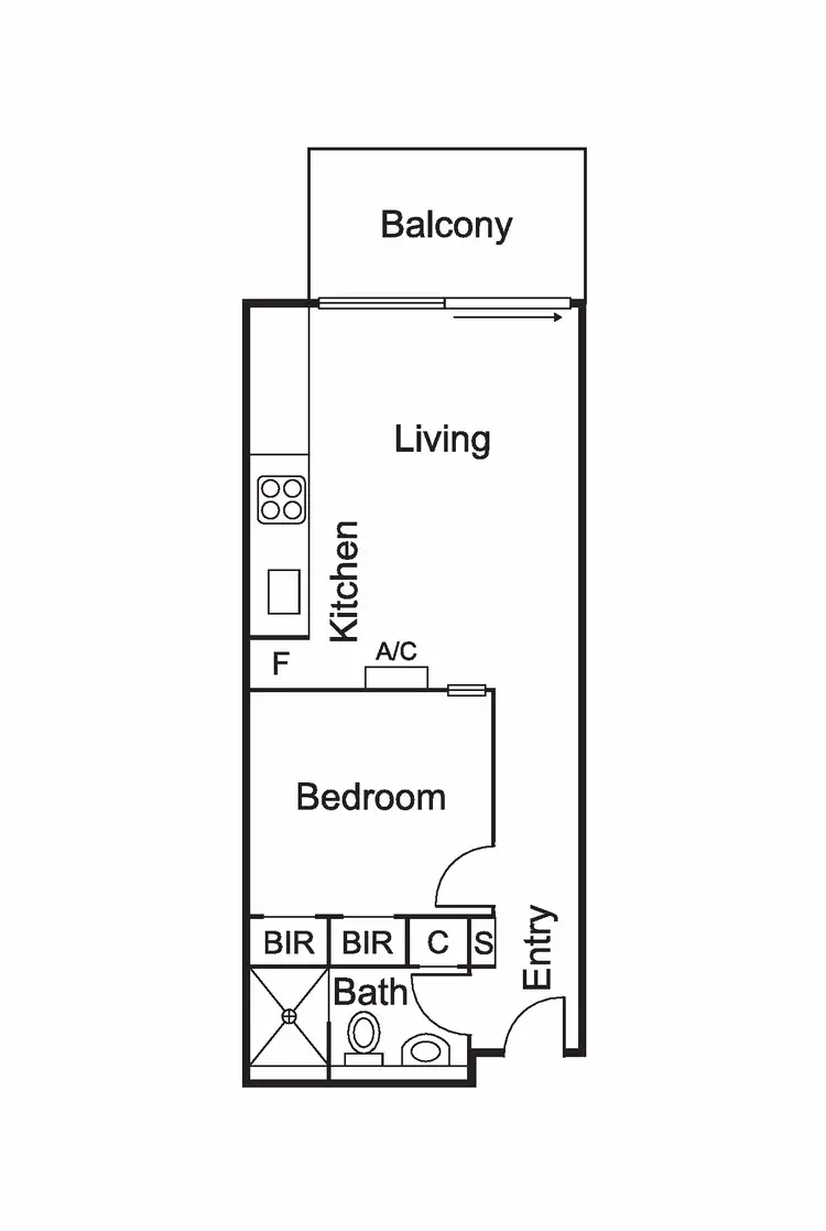 Floorplan of Homely apartment listing, 103/26-28 Broadway, Elwood VIC 3184