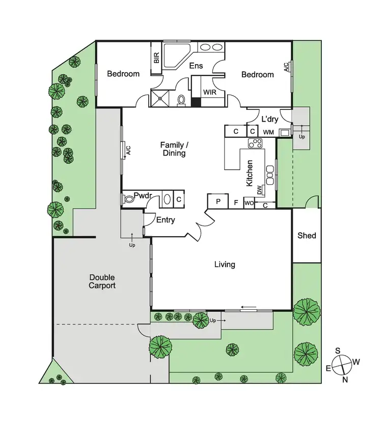 Floorplan of Homely unit listing, 1/70 Filbert Street, Caulfield South VIC 3162
