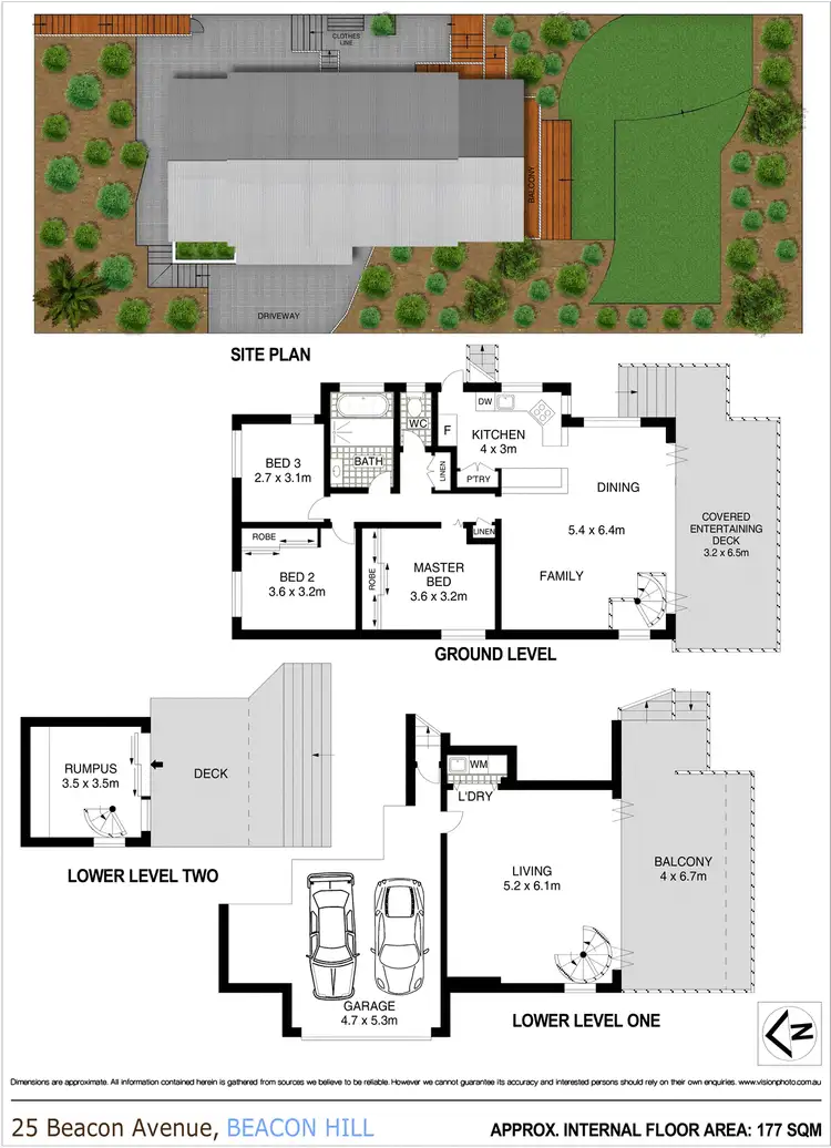 Floorplan of Homely house listing, 25 Beacon Avenue, Beacon Hill NSW 2100