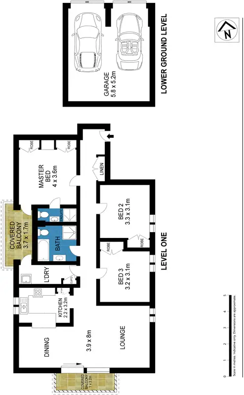 Floorplan of Homely apartment listing, 4/16 Landers Road, Lane Cove North NSW 2066