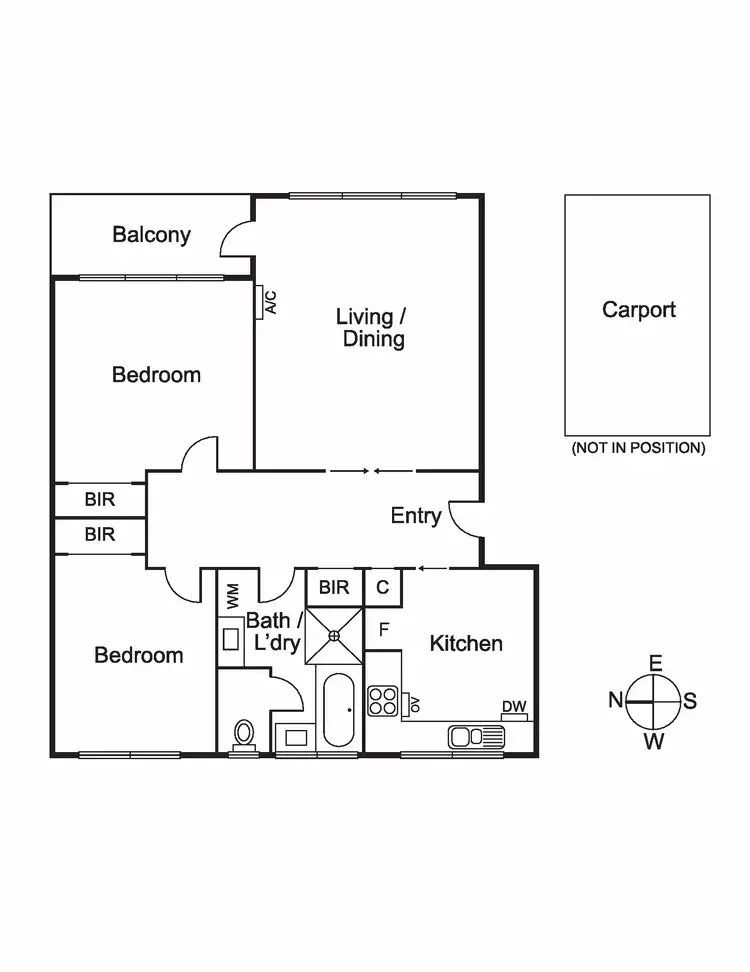Floorplan of Homely unit listing, 2/19 Snowdon Avenue, Caulfield VIC 3162