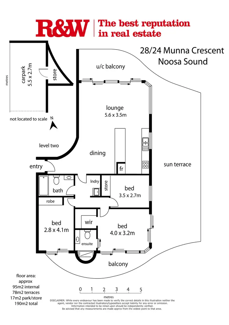 Floorplan of Homely apartment listing, 28/24 Munna Crescent, Noosaville QLD 4566