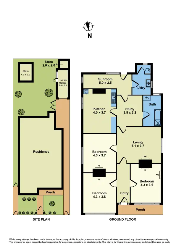 Floorplan of Homely house listing, 69 Mason Street, Newport VIC 3015